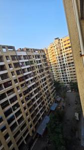 Balcony Image of 650 Sq.ft 1 BHK Apartment / Flat for sale in New Home Paradise, Virar West Virar for Rs. 3000000