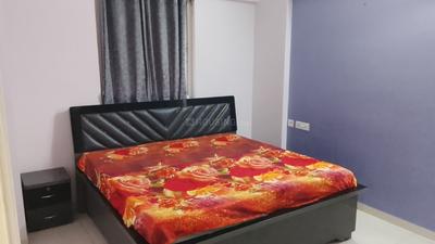 Bedroom Image of 1390 Sq.ft 2 BHK Apartment / Flat for rent in Pacifica Reflections, Vaishno Devi Circle Ahmedabad for Rs. 31000