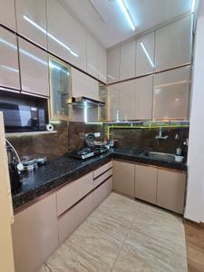 Kitchen Image of 700 Sq.ft 2.5 BHK Apartment / Flat for rent in Divyansh Flora, Noida Extension Greater Noida for Rs. 37000