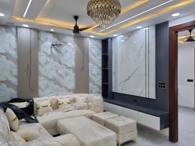 Living Room Image of 810 Sq.ft 3 BHK Apartment / Flat for sale in Dwarka Mor New Delhi for Rs. 6800000