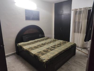 Bedroom Image of 1800 Sq.ft 2 BHK Apartment / Flat for rent in Gangotri Enclave , Alaknanda New Delhi for Rs. 65000