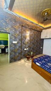 Bedroom Image of 1200 Sq.ft 3 BHK Duplex for rent in Asthalakshmi Nagar, Valasaravakkam Chennai for Rs. 90000