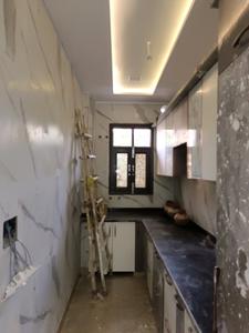 Kitchen Image of 700 Sq.ft 3 BHK Builder Floor for rent in Sector 24 Rohini New Delhi for Rs. 17000