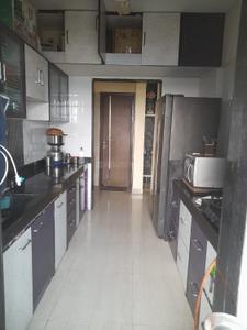 Kitchen Image of 611 Sq.ft 2 BHK Apartment / Flat for rent in Regency Sarvam, Titwala Thane for Rs. 14000