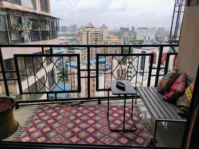 Balcony Image of 1550 Sq.ft 3 BHK Apartment / Flat for sale in Sanpada Navi Mumbai for Rs. 38500000