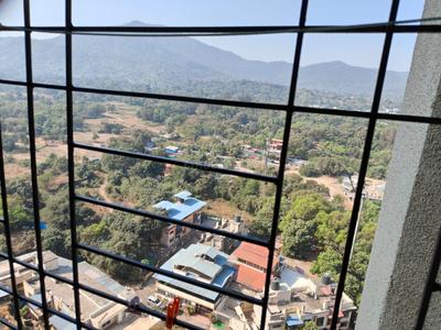 Balcony Image of 550 Sq.ft 1 BHK Apartment / Flat for sale in Shriraam Pushpanjali Residency, Thane West Thane for Rs. 6000000