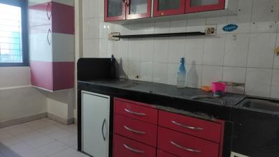 Kitchen Image of 780 Sq.ft 1 BHK Apartment / Flat for rent in Kharghar Navi Mumbai for Rs. 26500
