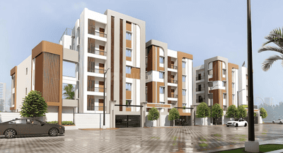 Image of 1150 Sq.ft 3 BHK Apartment / Flat for sale in My Hill Nest Phase I, Madanpur, Bhubaneswar for Rs. 8250000