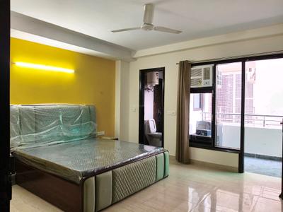 Bedroom Image of 1450 Sq.ft 2 BHK Builder Floor for rent in Sector 52A Gurgaon for Rs. 65000