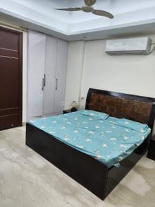 Bedroom Image of 1800 Sq.ft 3 BHK Builder Floor for rent in Hauz Khas New Delhi for Rs. 140000