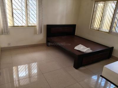 Bedroom Image of 1300 Sq.ft 2 BHK Builder Floor for rent in Murugeshpalya Bengaluru for Rs. 30000