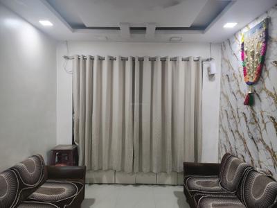 Living Room Image of 750 Sq.ft 1 BHK Apartment / Flat for rent in Haware Citi, Kasarvadavali Thane for Rs. 16002