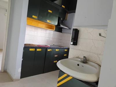 Kitchen Image of 913 Sq.ft 2 BHK Apartment / Flat for rent in Laabham Residency, Pipliyahana Indore for Rs. 17000