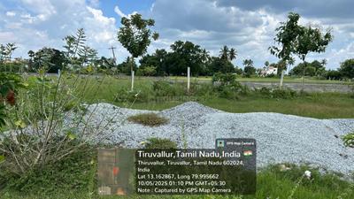 Image of 787 Sq.ft Residential Plot / Land for sale in Thiruvallur, Chennai for Rs. 1200000