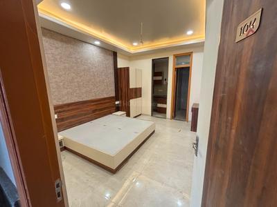 Bedroom Image of 550 Sq.ft 1 RK Apartment / Flat for rent in The ICON, Adarsh Nagar Jaipur for Rs. 18000
