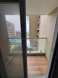Balcony Image of 1310 Sq.ft 2 BHK Apartment / Flat for rent in Shreenathji Delta Riviera, Ulwe Navi Mumbai for Rs. 50000