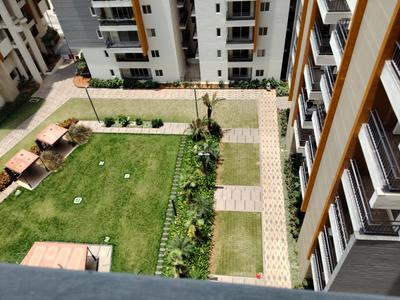 Balcony Image of 1900 Sq.ft 3 BHK Apartment / Flat for sale in Hallmark Skyrena, Narsingi Hyderabad for Rs. 18500000