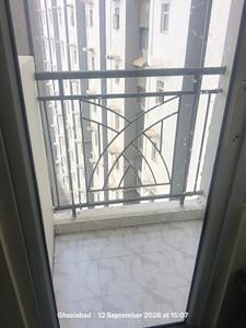 Balcony Image of 395 Sq.ft 1 BHK Apartment / Flat for rent in Agarwal Vrinda Homes 2, Mahurali Ghaziabad for Rs. 8000