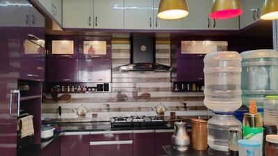 Kitchen Image of 1377 Sq.ft 3 BHK Apartment / Flat for sale in SLV Central Park, Bidare Agraha Bengaluru for Rs. 12800000