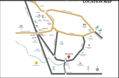 Image of 1506 Sq.ft 3 BHK Apartment / Flat for sale in Arun Sanctum, Ravet, Pune for Rs. 12500000