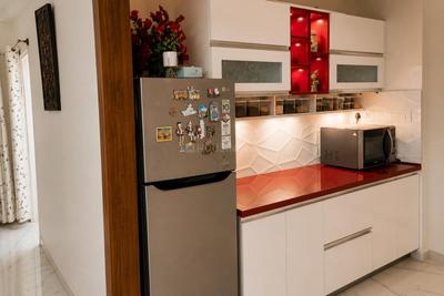 Kitchen Image of 1439 Sq.ft 2 BHK Apartment / Flat for sale in Mantri Manyata Lithos, Thanisandra Bengaluru for Rs. 18400000
