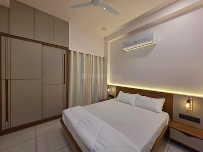 Bedroom Image of 1748 Sq.ft 3 BHK Apartment / Flat for rent in Agora City Centre, Karelibagh Vadodara for Rs. 30000