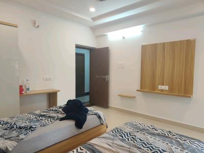 Bedroom Image of 450 Sq.ft 1 RK Apartment / Flat for rent in Gachibowli Hyderabad for Rs. 23000