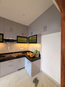 Kitchen Image of 1800 Sq.ft 3 BHK Apartment / Flat for rent in Rishita Mulberry Heights, Sushant Golf City Lucknow for Rs. 42000