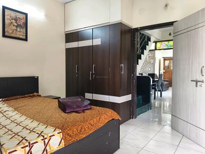 Bedroom Image of 1435 Sq.ft 4 BHK Apartment / Flat for rent in Nigdi Pune for Rs. 60000