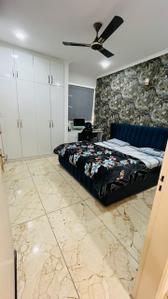 Bedroom Image of 1000 Sq.ft 2 BHK Apartment / Flat for rent in Leela Orchid Green, Sector 115 Mohali for Rs. 27000