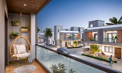 Balcony Image of 1500 Sq.ft 3 BHK Duplex for sale in Vagashi Anand for Rs. 4150000