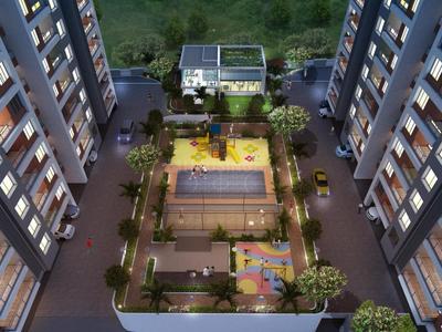Image of 1150 Sq.ft 2 BHK Apartment / Flat for rent in Vishal Leela Heights, Wakad, Pune for Rs. 27000