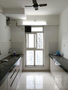Kitchen Image of 1150 Sq.ft 3 BHK Apartment / Flat for rent in Godrej Emerald, Kasarvadavali Thane for Rs. 37985