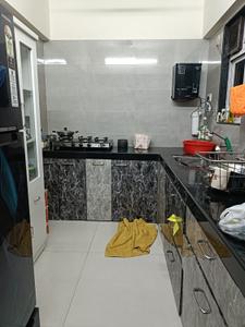 Kitchen Image of 990 Sq.ft 2 BHK Apartment / Flat for sale in Vedant Shree Gopinath Sublime, Kalwa Thane for Rs. 12600000