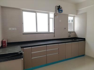 Kitchen Image of 933 Sq.ft 2 BHK Apartment / Flat for rent in Runwal The Central Park, Chinchwad Pune for Rs. 35000