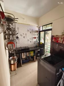 Kitchen Image of 650 Sq.ft 1 BHK Apartment / Flat for sale in Karanjade Navi Mumbai for Rs. 4700000