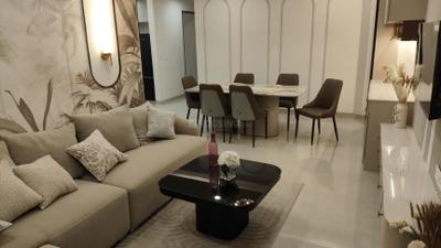 Living Room Image of 1686 Sq.ft 3 BHK Apartment / Flat for sale in MSG Residency, Manyawas Jaipur for Rs. 10200000
