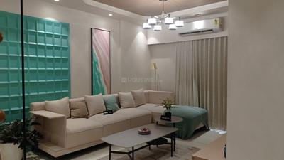 Living Room Image of 1800 Sq.ft 3 BHK Apartment / Flat for sale in Trinity Sky, Bopal Ahmedabad for Rs. 10000000
