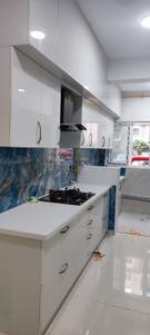 Kitchen Image of 2600 Sq.ft 4 BHK Apartment / Flat for rent in L And T Raintree Boulevard, Sahakara Nagar Bengaluru for Rs. 110000