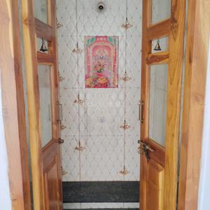Pooja Room Image of 1000 Sq.ft 1 BHK Builder Floor for rent in Alkola Shivamogga for Rs. 7000
