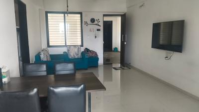 Living Room Image of 1300 Sq.ft 3 BHK Apartment / Flat for rent in Krishna Lotus Court, Kharadi Pune for Rs. 45000