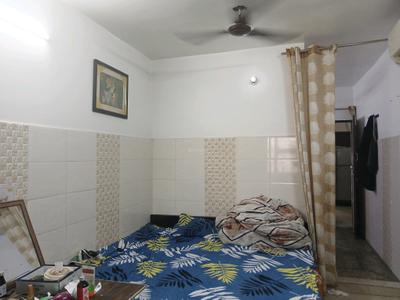 Bedroom Image of 230 Sq.ft 1 BHK Builder Floor for rent in Bindapur New Delhi for Rs. 13000