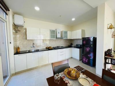 Kitchen Image of 1300 Sq.ft 3 BHK Apartment / Flat for sale in Omaxe The Resort, New Chandigarh Chandigarh for Rs. 11500000