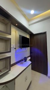 Kitchen Image of 1000 Sq.ft 2 BHK Apartment / Flat for rent in Rajendra Nagar Indore for Rs. 22000