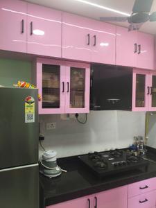 Kitchen Image of 670 Sq.ft 1 BHK Apartment / Flat for rent in Runwal Gardens Phase I, Dombivli East Thane for Rs. 18000