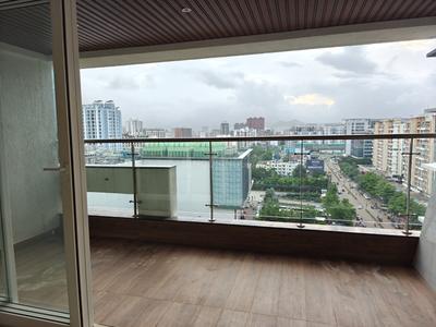 Balcony Image of 1160 Sq.ft 3 BHK Apartment / Flat for sale in Wakad Pune for Rs. 18500000