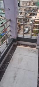Balcony Image of 1900 Sq.ft 3 BHK Apartment / Flat for rent in New Alipore Kolkata for Rs. 45000