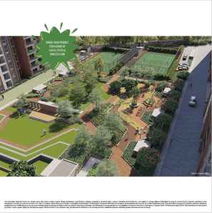 Image of 1323 Sq.ft 3 BHK Apartment / Flat for sale in Brigade Sanctuary, Thigala Chowdadenahalli, Bengaluru for Rs. 22000000