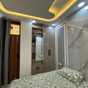 Bedroom Image of 825 Sq.ft 3 BHK Builder Floor for sale in Aakriti Infra Luxury Apartment, Deenpur New Delhi for Rs. 8000000