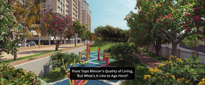 Image of 1156 Sq.ft 2 BHK Apartment / Flat for sale in Ashiana Malhar, Hinjawadi, Pune for Rs. 8300000